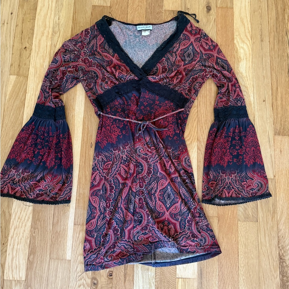 bohemian style tunic, vintage
